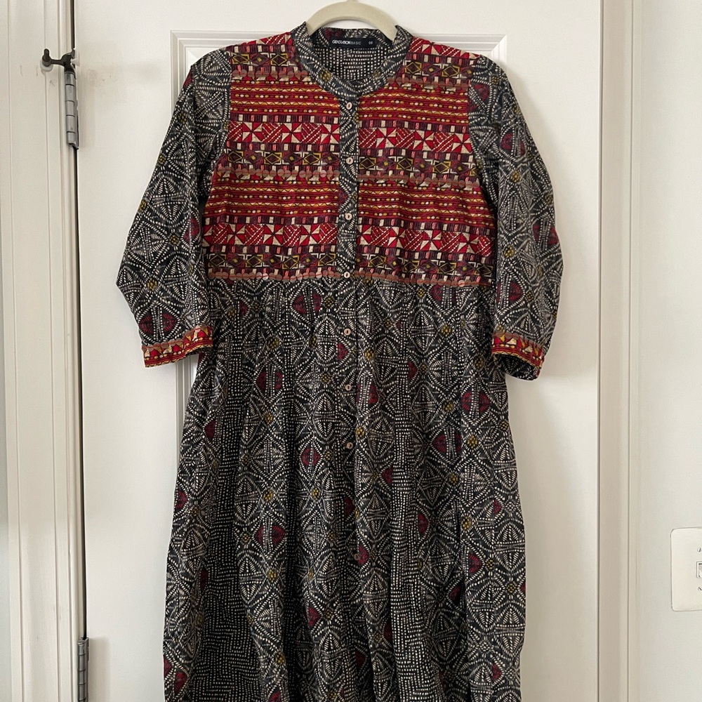 Printed Kurta Kameez Generation Womens